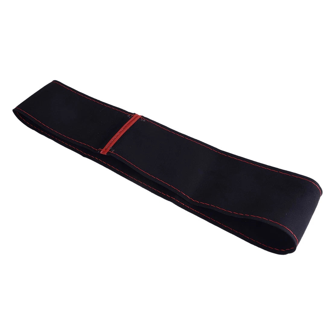 Black Leather Steering Wheel Cover for Car Truck - DIY (Fits Most Models)