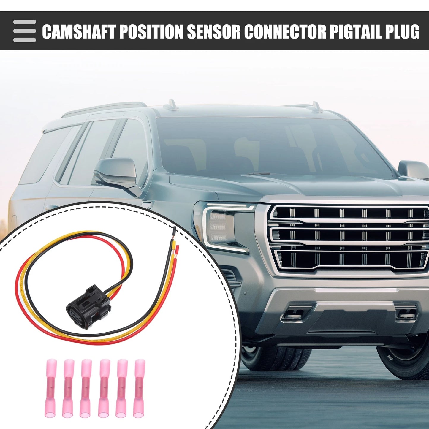 Camshaft Position Sensor Connector Pigtail Plug for Toyota Lexus