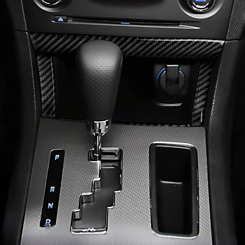 Carbon Fiber Storage Box Frame Cover Trim 4 x For Dodge Charger (2011-2014)