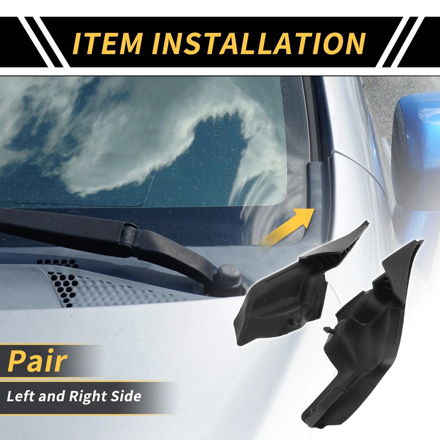 Front Windshield Wiper Cowl Cover for Toyota Tundra (2014-2021)