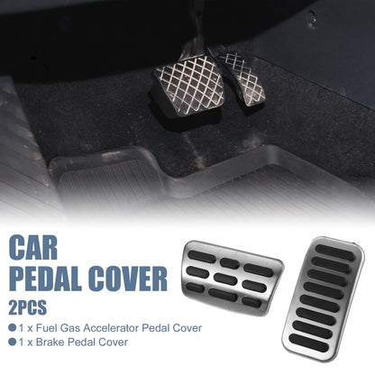 3 x Accelerator & Brake Pedal Covers for Kia Forte (2010-2012)
