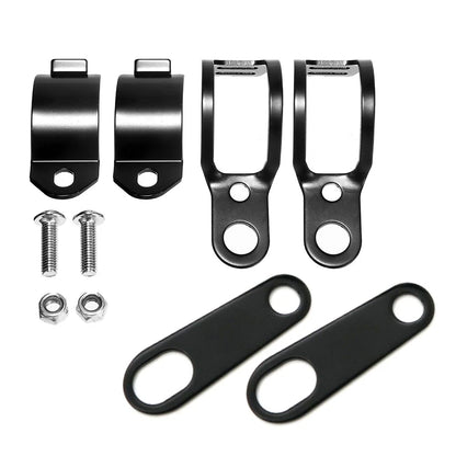 Cafe Racer Motorcycle Turn Signal Relocator Holder for Make & Model