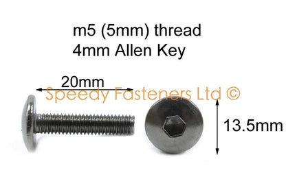 Bolt / Full Stainless / Fairing Bolts for Aprilia RSV 1000 R (2004–2009)