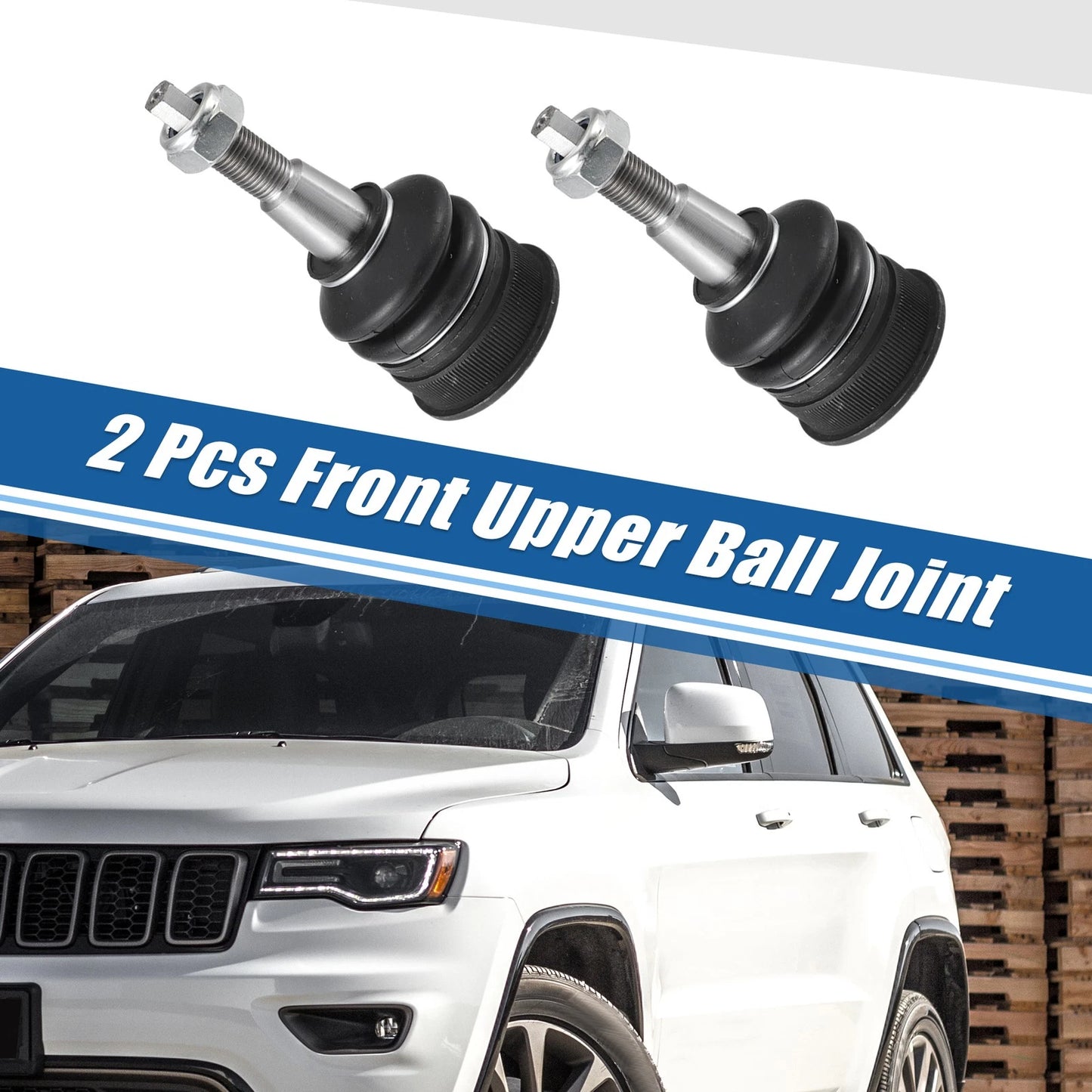 2 x Front Upper Ball Joints for Jeep Commander (2006-2010)
