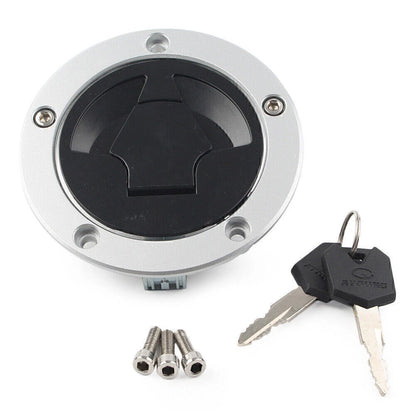 Fuel Gas Tank Cap Cover Lock Keys for Kawasaki Ninja ZX6R ZX-6R (2007-2008)