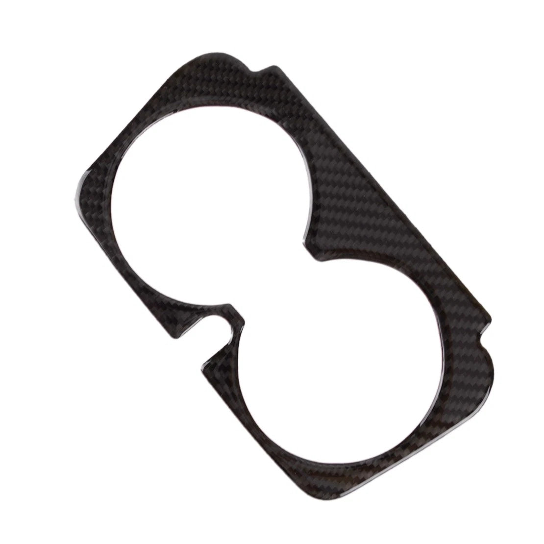 Carbon Fiber Cup Holder Cover for Mercedes C E Class W205 W213 (2015-2023)