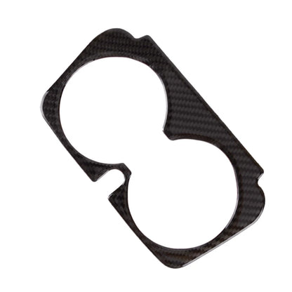 Carbon Fiber Cup Holder Cover for Mercedes C E Class W205 W213 (2015-2023)