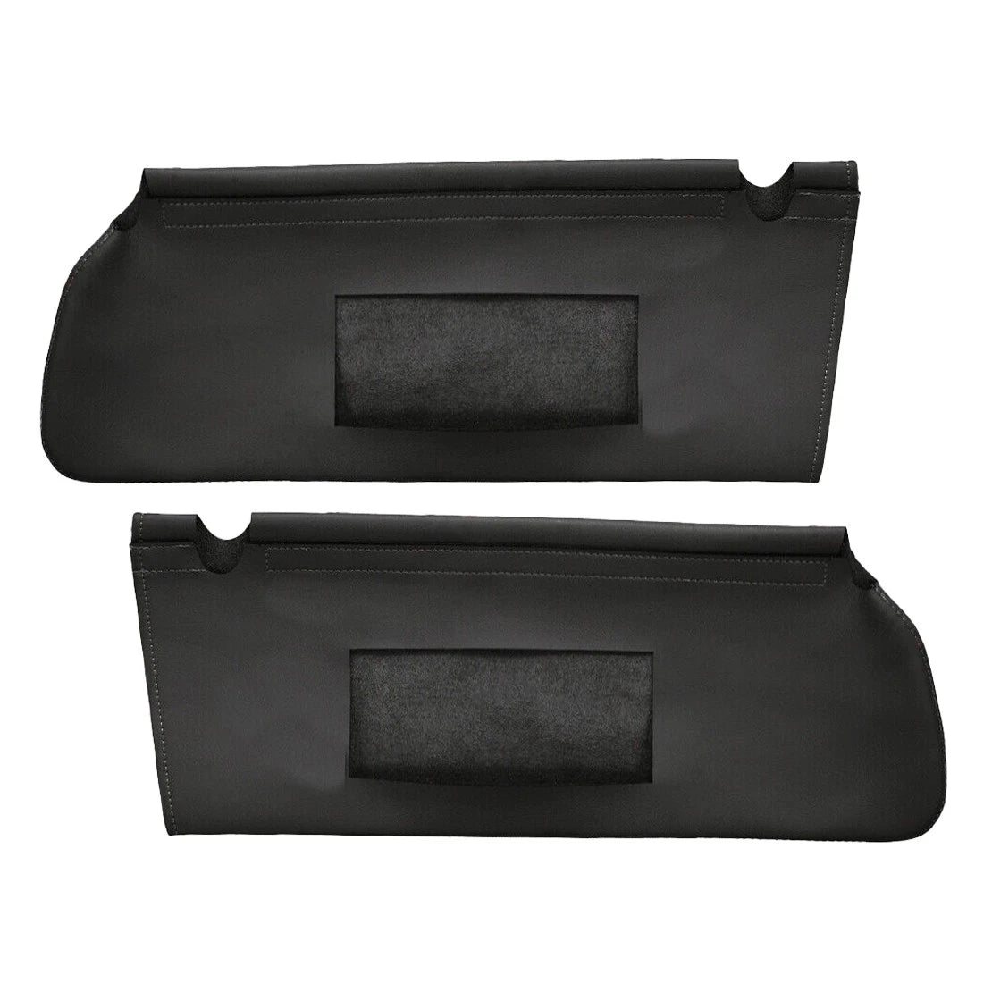Microfiber Leather Sun Visor Cover for Chevy Tahoe Suburban Yukon (95-99)
