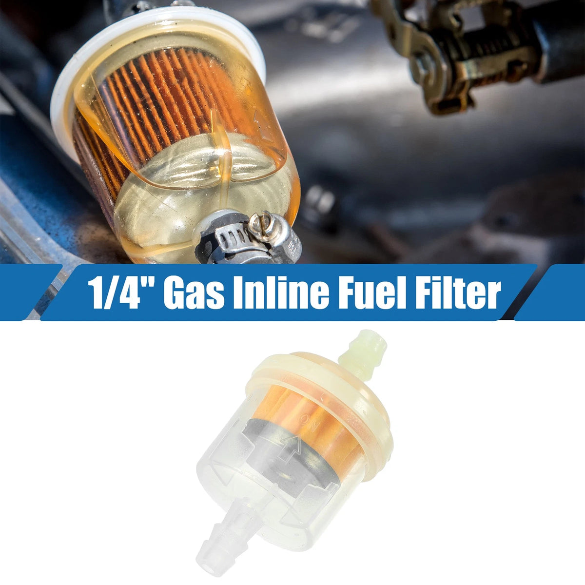 Gas Inline Fuel Filter / 1/4 Inch / Inline Fuel Filter for Orange ...