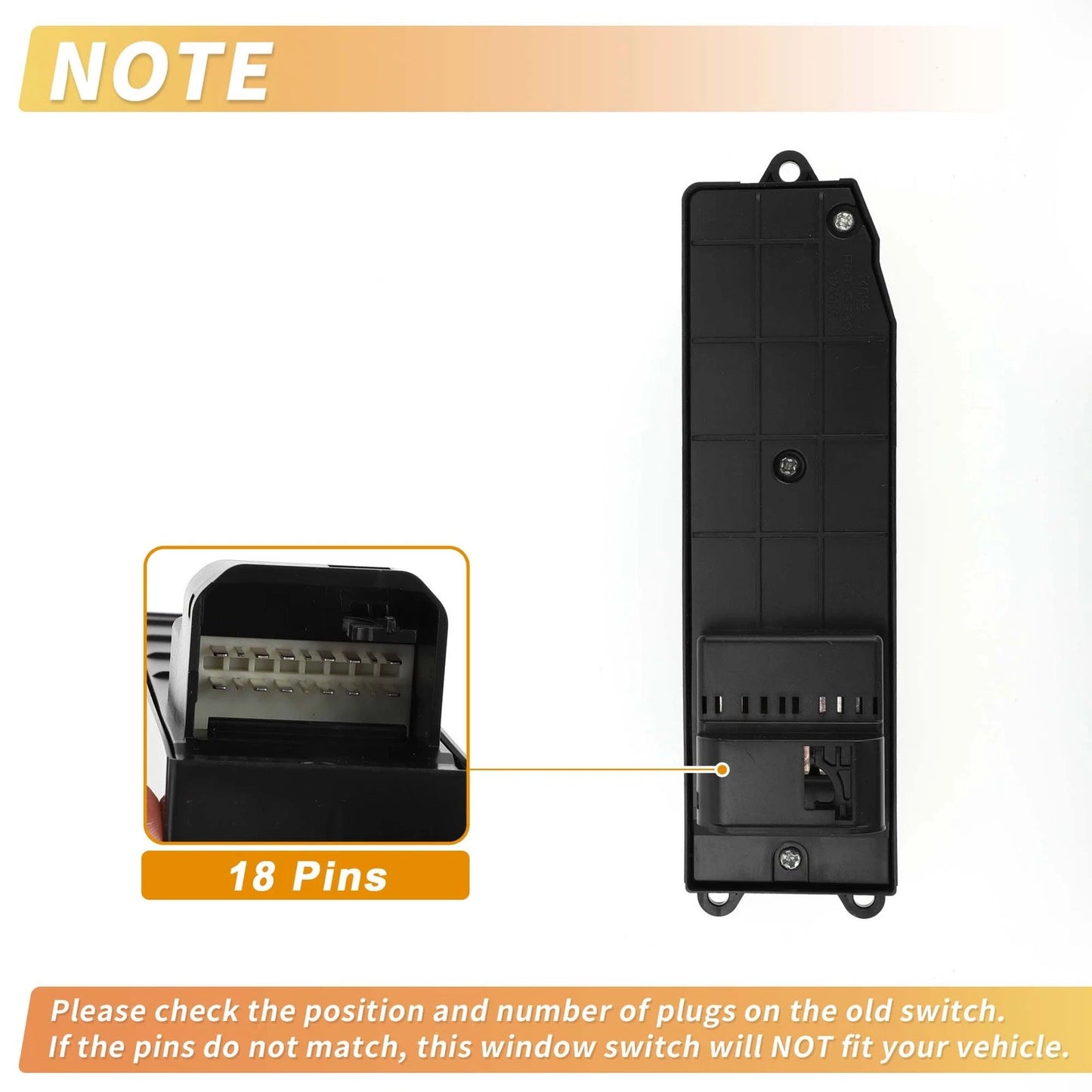 Power Window Switch for Toyota Yaris (1999-2005)