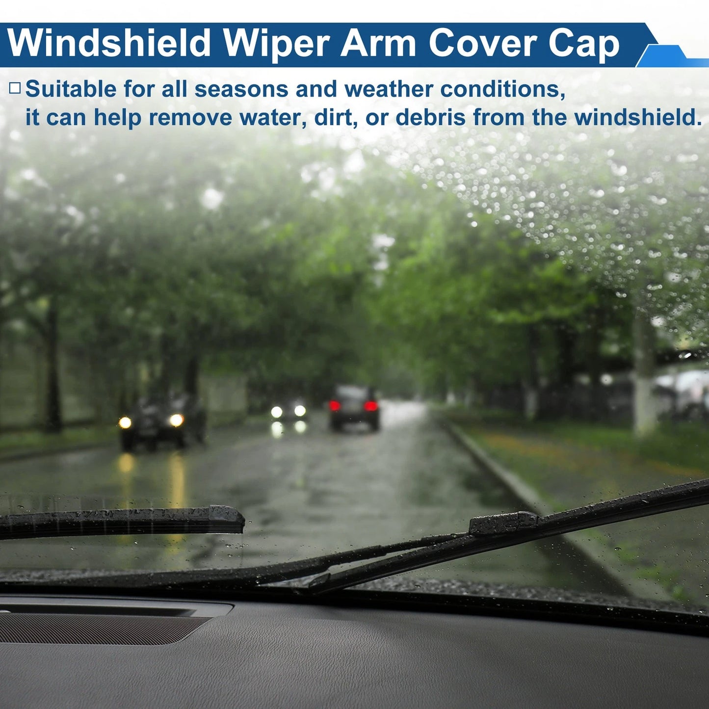 Windshield Wiper Arm Cover Cap for BMW 5 Series E60 E61 (2003-2010)