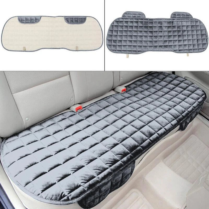Universal Car Rear Back Row Soft Seat Cover Protector Mat Auto Chair Cushion
