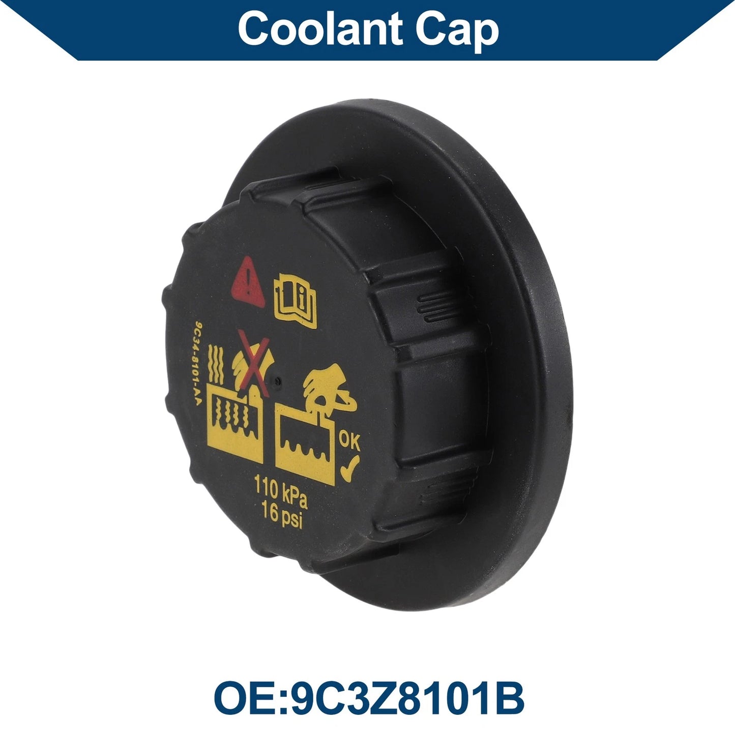 Coolant Cap for Ford F-150 F-250 F-350 Explorer Edge Expedition Mustang