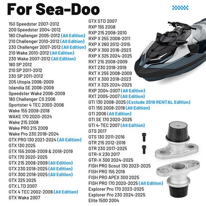 Engine Motor Mounts for Sea-Doo GTI/GTR/GTS/RXP/RXT/GTX Watercraft