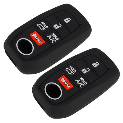 2 x Remote Key Cover Housing for Toyota RAV4, Prius Prime (2016-2023)
