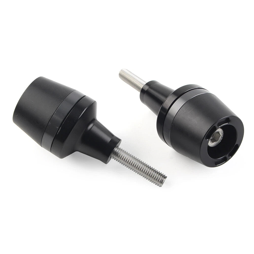 Black Frame Sliders Crash Protectors for Yamaha Suzuki Honda Kawasaki Universal