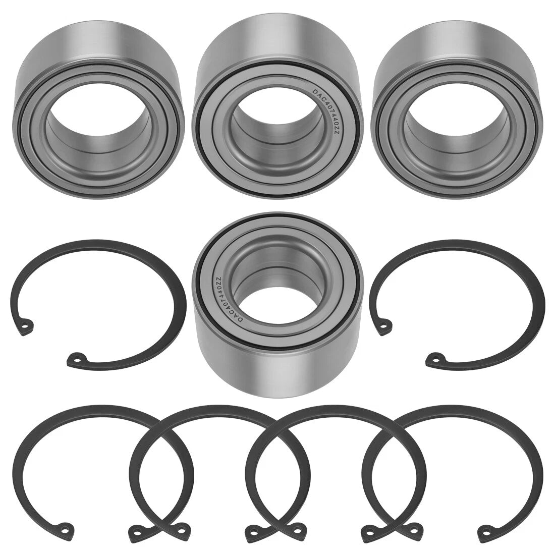 4 Front & Rear Wheel Bearings for Polaris Ranger 900 XP Crew (2013–2019)