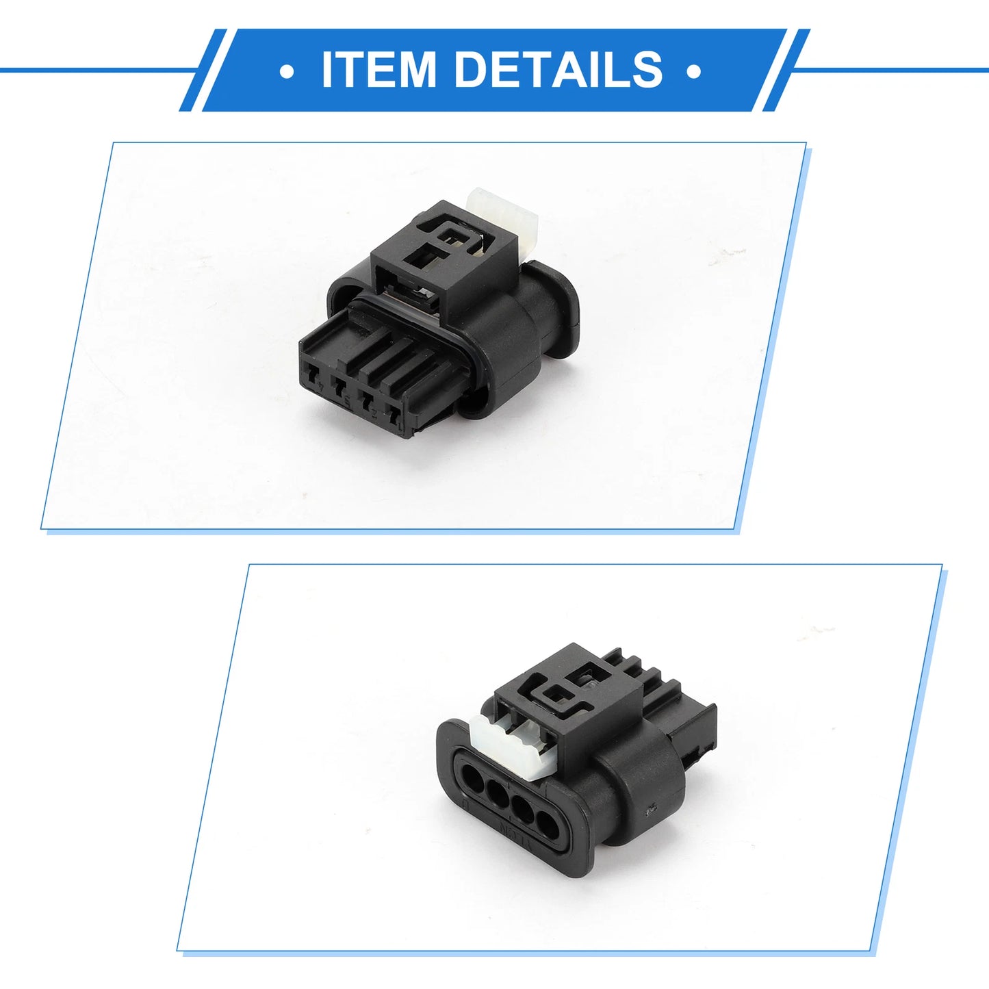 4 Pin Mass Air Flow Sensor Connector for BMW - Female Wire Terminal Connector