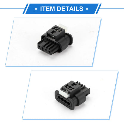 4 Pin Mass Air Flow Sensor Connector for BMW - Female Wire Terminal Connector