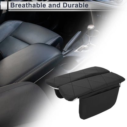 Car Center Console Cover for BMW X5 2019-2024 with Storage Bag Black