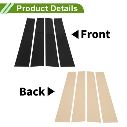 Pillar Window Trim for Dodge Ram Black (2019-2023)