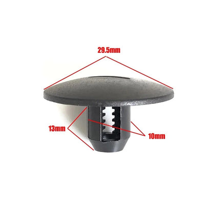 10Pcs Carpet Strap Clip Clamp for Renault Ford