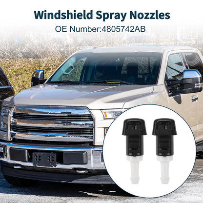 Windshield Washer Nozzle & Fluid Hose for Dodge Grand Caravan (2011-2023)