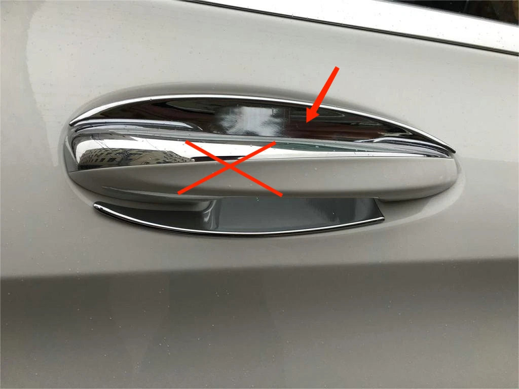 Door Handle Bowl Lid Cover Trim for Mercedes-Benz GLC X253 W205 (2016-2019)