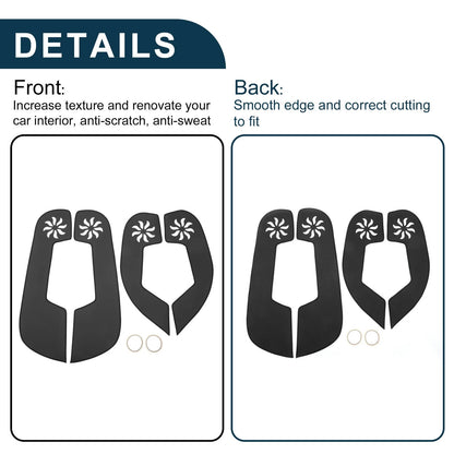 Car Door Anti Kick Pad Sticker Protector for Subaru Outback (2010-2014)