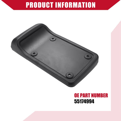Car License Plate Frame Bracket for Jeep Wrangler 1997-2006 Black