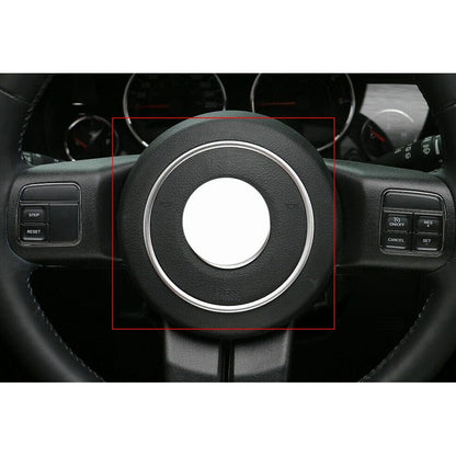 Steering Wheel Center Ring for Jeep Wrangler, Compass, Patriot (2007-2023)