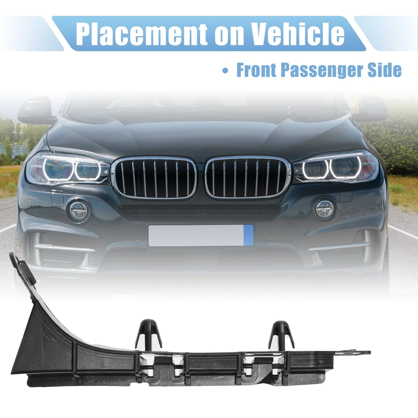 Right Side Front Bumper Mounting Support Bracket for BMW X5 E53 (2000-2006)