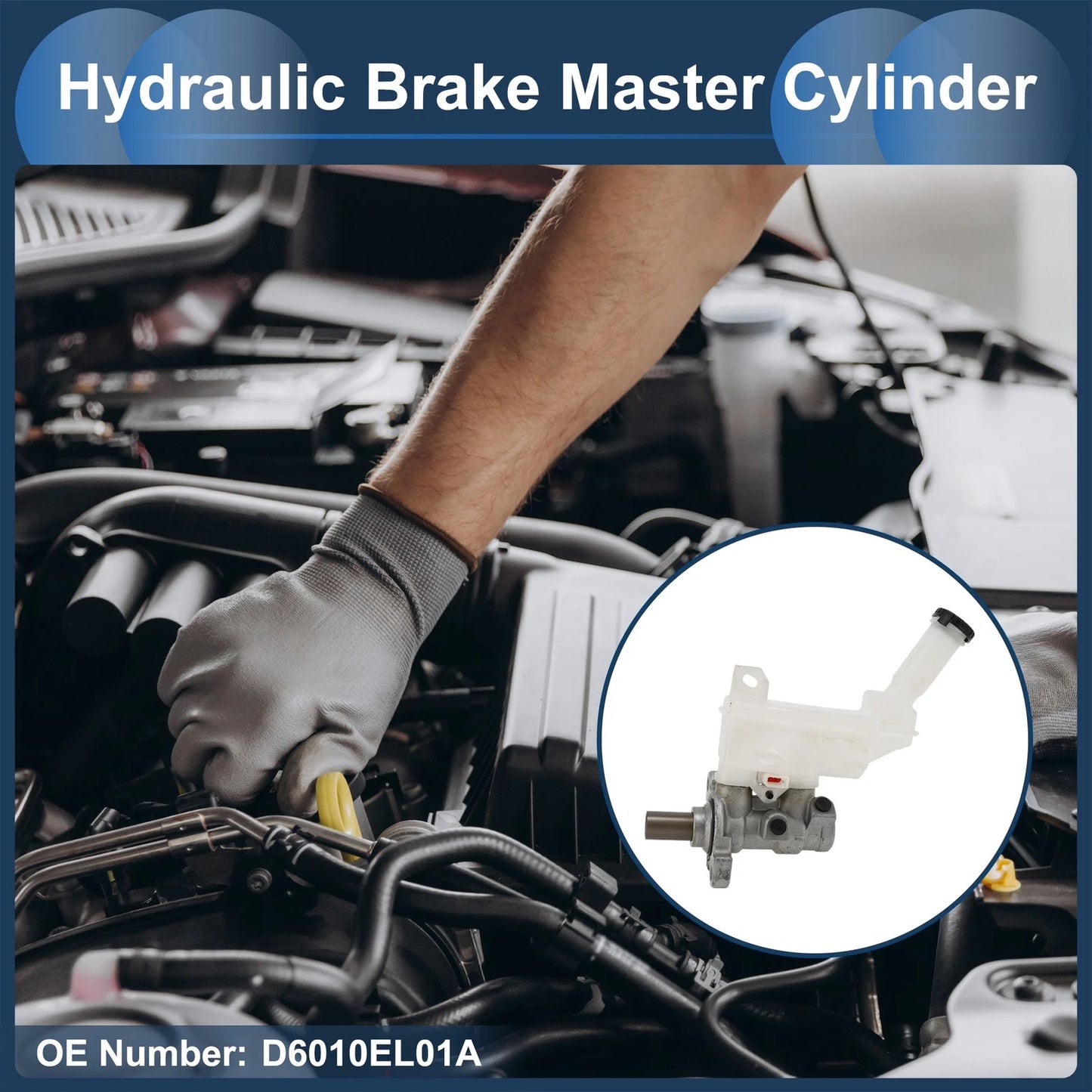 Brake Master Cylinder for Nissan Tiida Versa 1.6 1.8 (2007-2013)