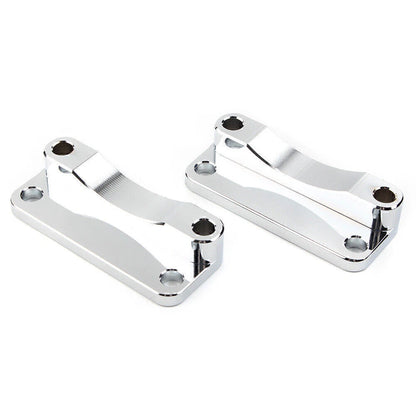 CNC Front Fender Relocator Spacer Bracket for Harley Electra Glide (03-13)