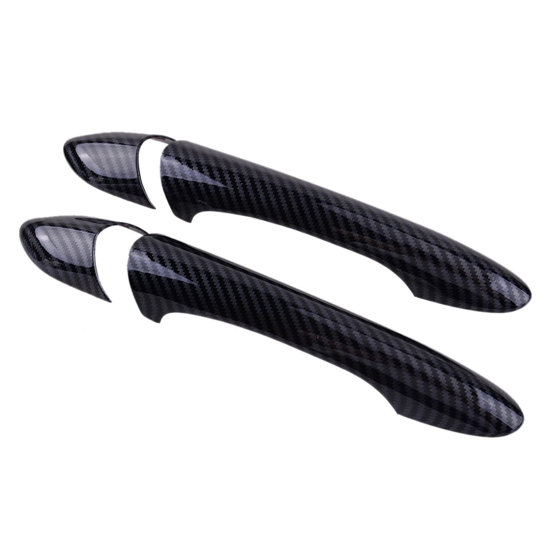 Carbon Fiber ABS Exterior Door Handle Cover Trim for Hyundai Sonata (2011-2014)