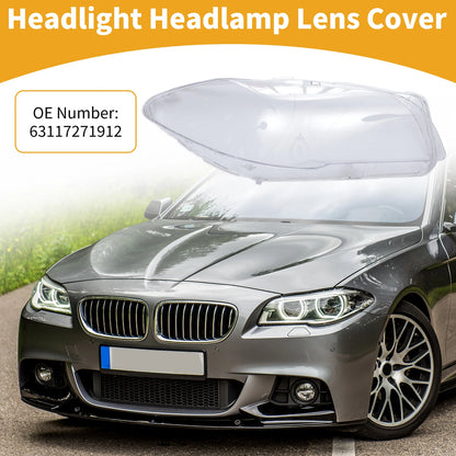 1 Pc Clear Front Right Headlight Lens Cover for BMW 528i (2011)