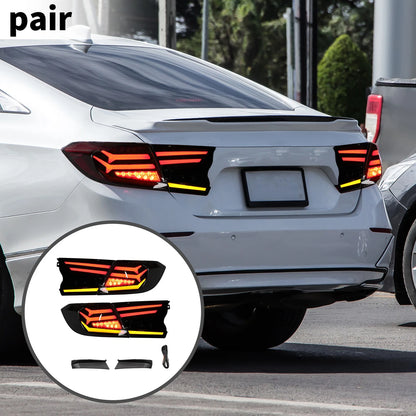 OLED Tail Lights Assembly for Honda Accord 2018-2022 (2 x Gray)