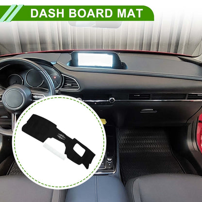 Dashboard Cover Mat for Mazda CX-30 2020-2024 Sun Protector Pad Black