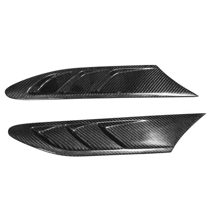 Carbon Fiber Fender Fin Vent Cover Trim for Toyota 86, Scion FR-S (12-19)