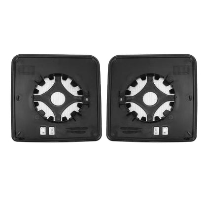 Heated Left Right Side Mirror Glass w/ Backing Plate for Jeep Wrangler (2007-2018)