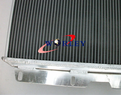 3 Row Aluminum Radiator & 14" Fan for Jeep Wrangler TJ/YJ (1987-2002)