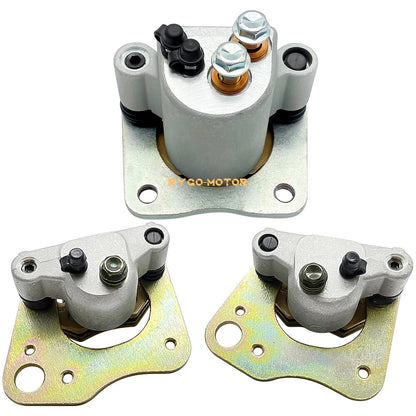 2 x Front & Rear Calipers w/Pads for Polaris Sportsman 400-800 ETX