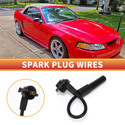 8 x Spark Plug Wire Ignition Coil Cables for Ford Mustang
