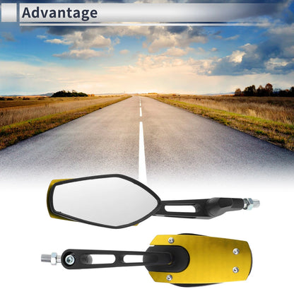 2 x M8/M10 Rear View Mirrors for Motorcycle