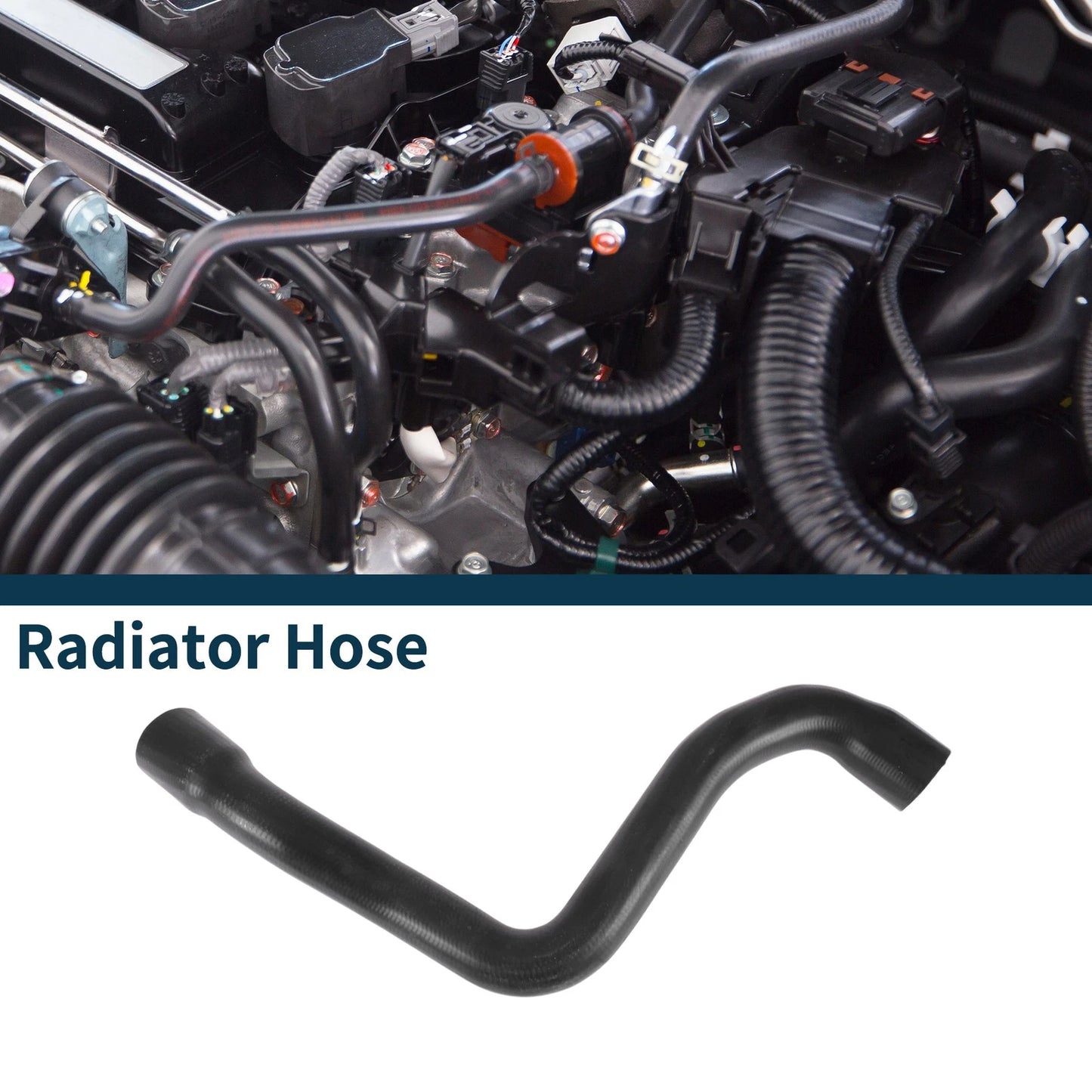 Radiator Hose Water Pipe for Volvo C30 (2011) - Rubber Black 1 x Pcs