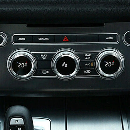Air Condition Switch Knob Trim Ring for Land Rover Range Rover L405 (2013-2017)