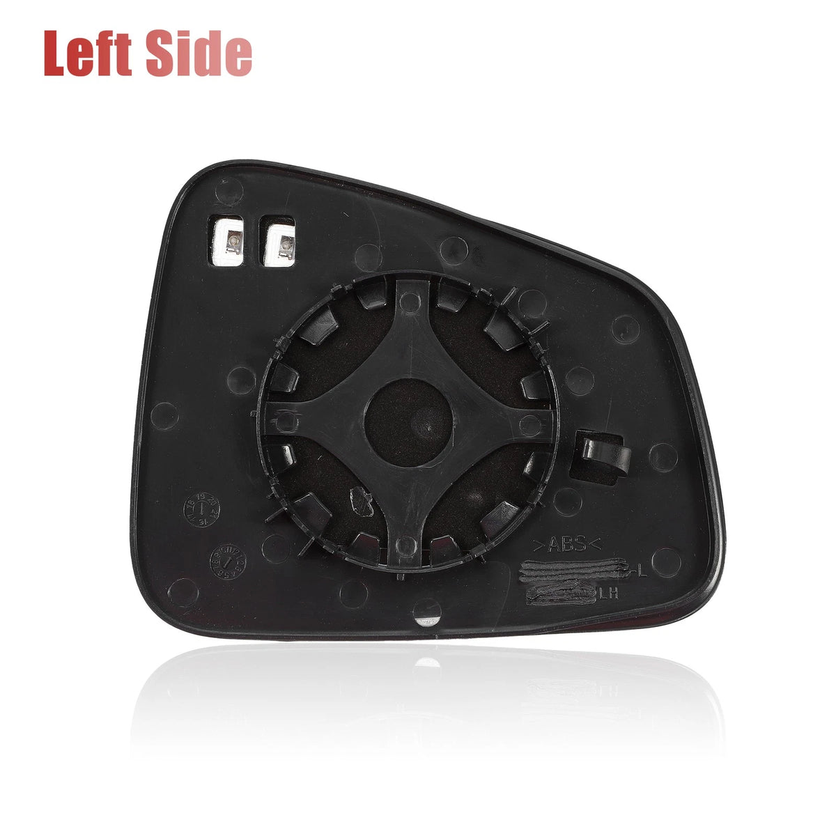 Rearview Left Side Heated Mirror Glass with Backing Plate for Chevrolet Trax