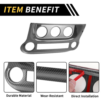 AC Switch Button Control Cover Trim for Jeep Wrangler JK JKU (2011-2017)