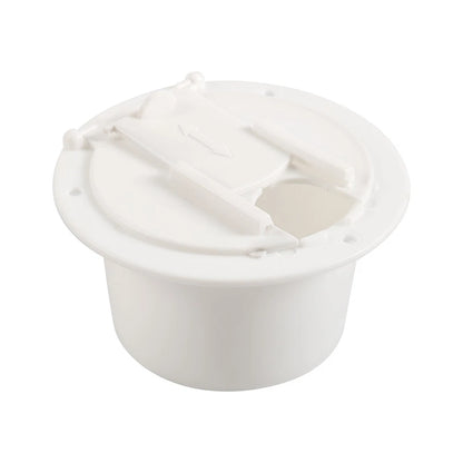 Round Electric Power Cord Cable Hatch Cover for RV Camper Trailer