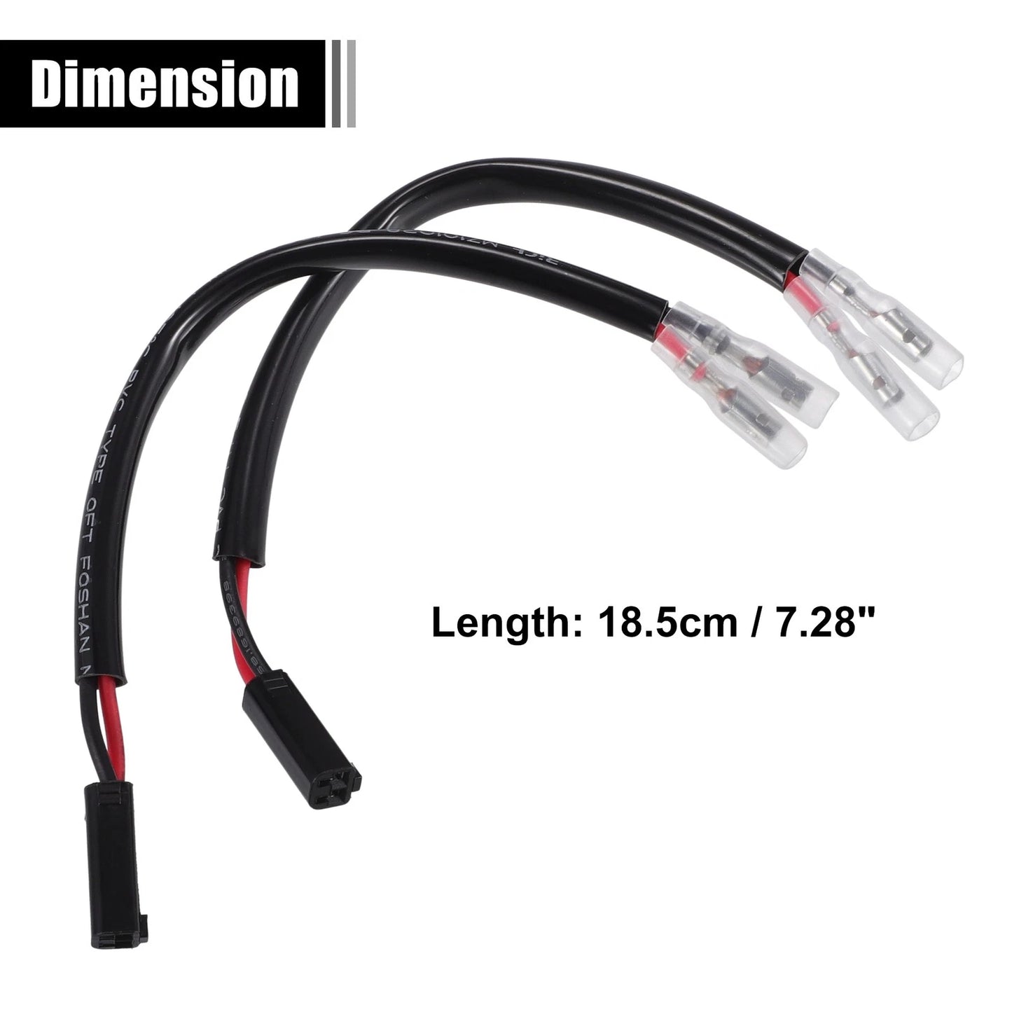 4 x Turn Signal Wiring Adapter Connectors for Suzuki